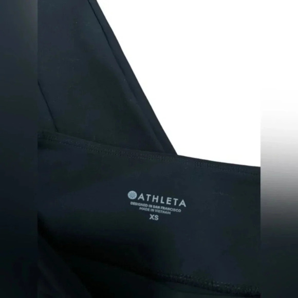 ATHLETA BLACK STELLAR CROP PANT - Picture 4 of 7